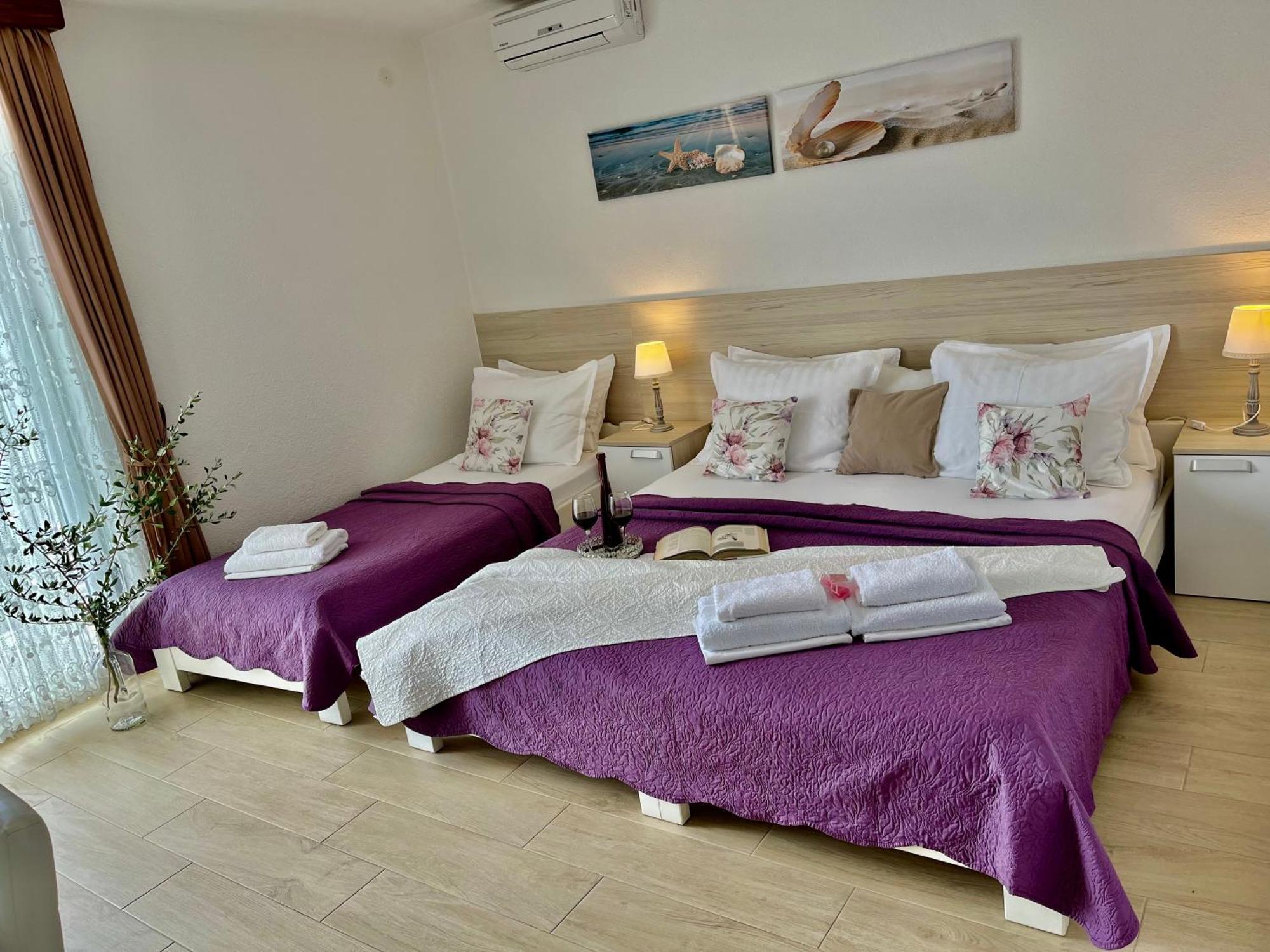 Apartments Irma Baška Voda Esterno foto